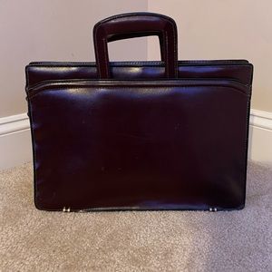 VINTAGE Heritage Top Grain Leather Briefcase